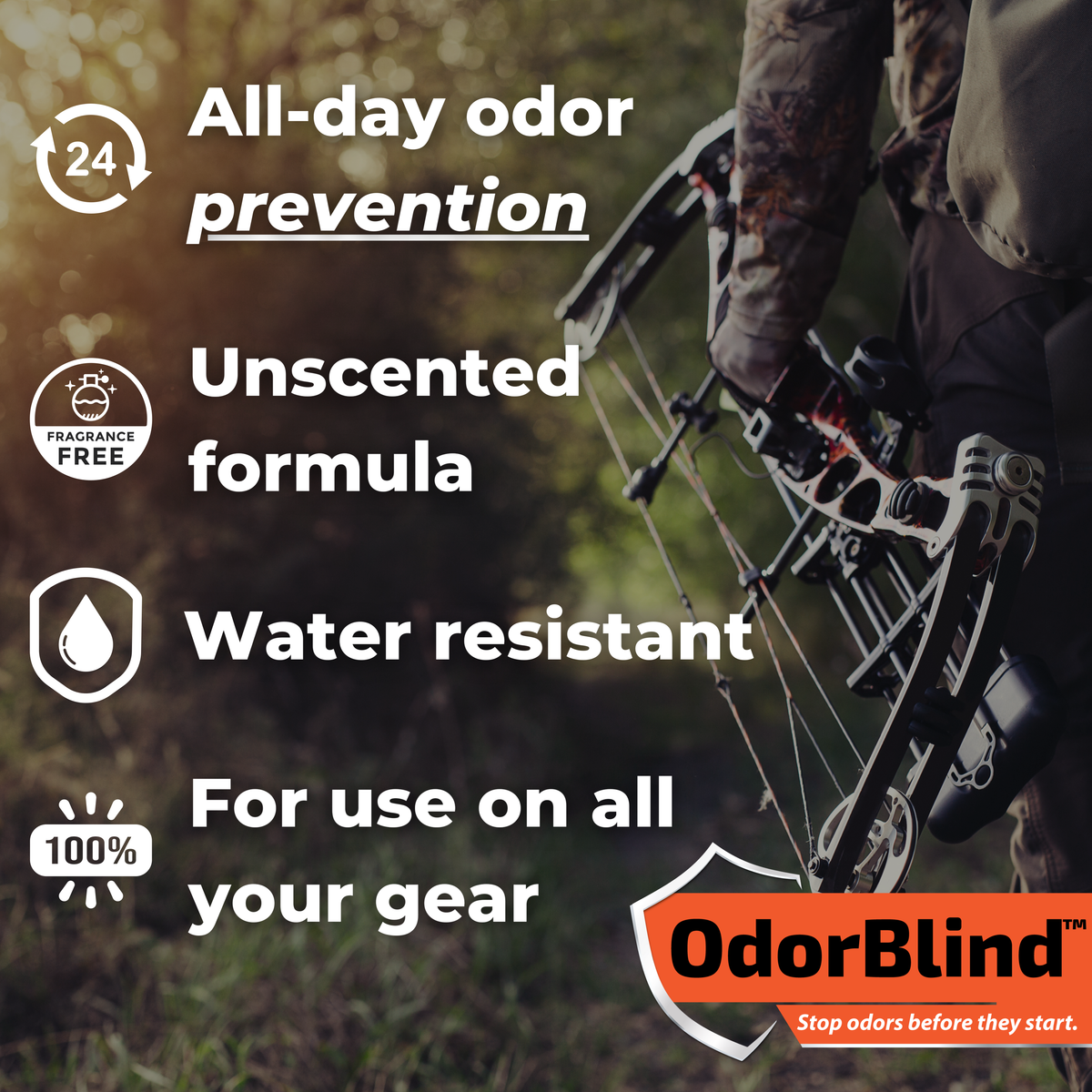 OdorBlind Proximity Hunting Spray – Everest Microbial Defense