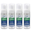 4 pack of travel size (1.7oz) Everest Microbial Defense alcohol-free, foaming hand sanitizer. 